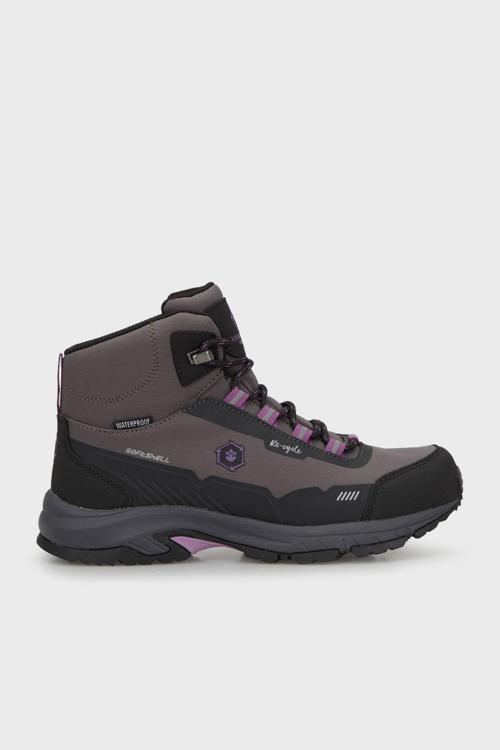 Su Geçirmez Softshell Outdoor Bayan Bot ECO WMN HI 3PR KOYU GRİ