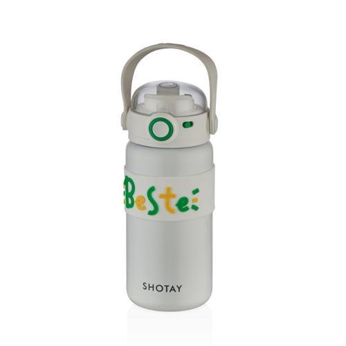 Çelik Matara Çocuk 500Ml Beyaz