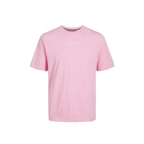 Erkek T-Shirt Jprbluarchıe Ss Tee Crew Neck Noos 12217167-Prism Pink