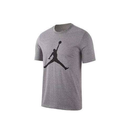 M J Jumpman Ss Crew Erkek T-Shirt CJ0921-091 Gri