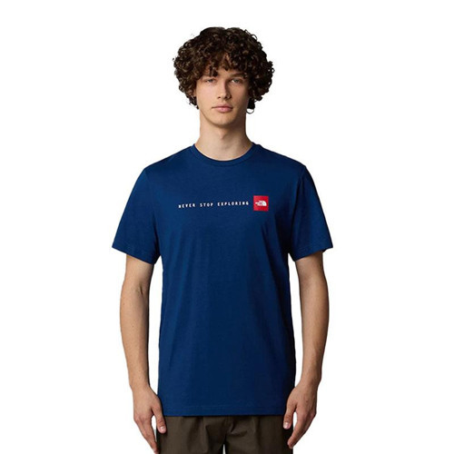 M Ss Never Stop Erkek T-Shirt NF0A87NSD1R1