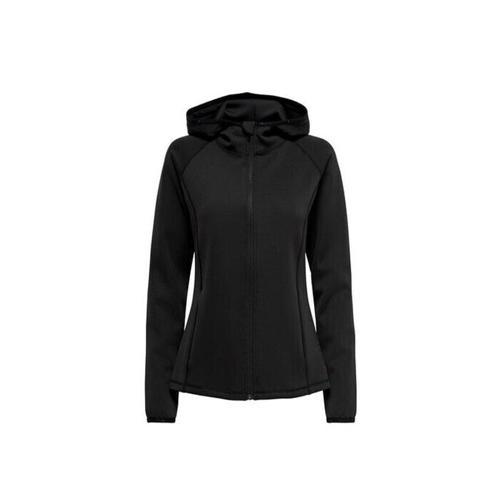 Kadın Sweatshirt Onpcara Ls Hood Zip Swt Jck Noos 15196488-Black