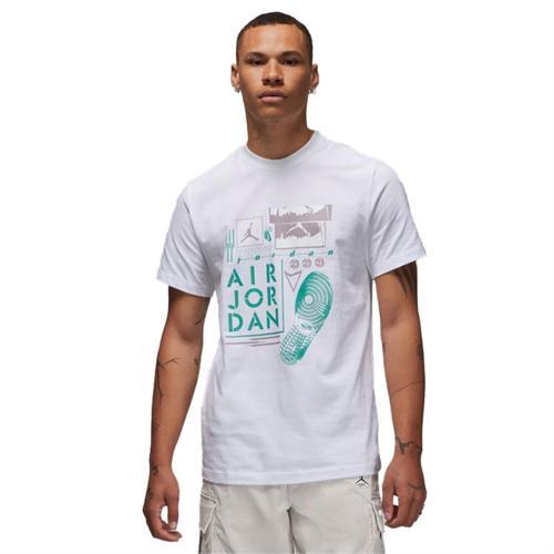 Erkek T-Shirt M J Brand Gfx Ss Crew 2 DM1424-100