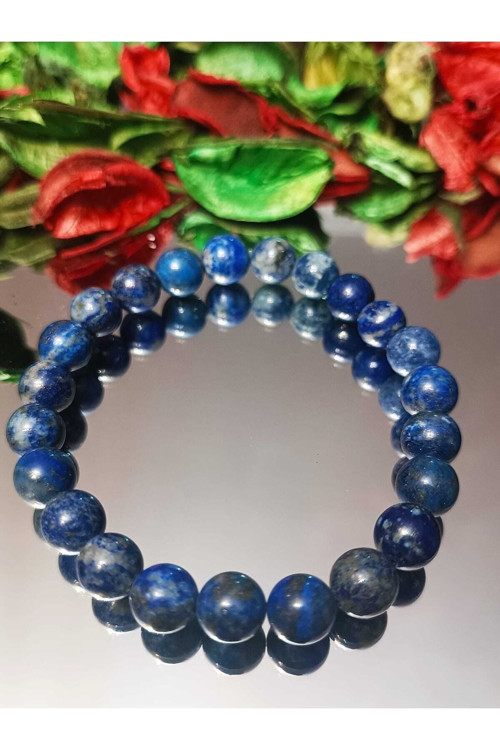 Orijinal Doğal Lapis Lazuli Taşı Bileklik