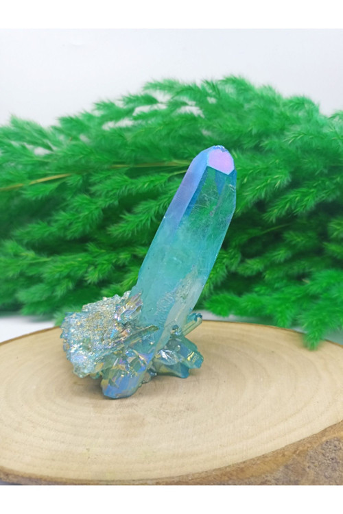Rainbow Blue Quartsz (164 Gram)