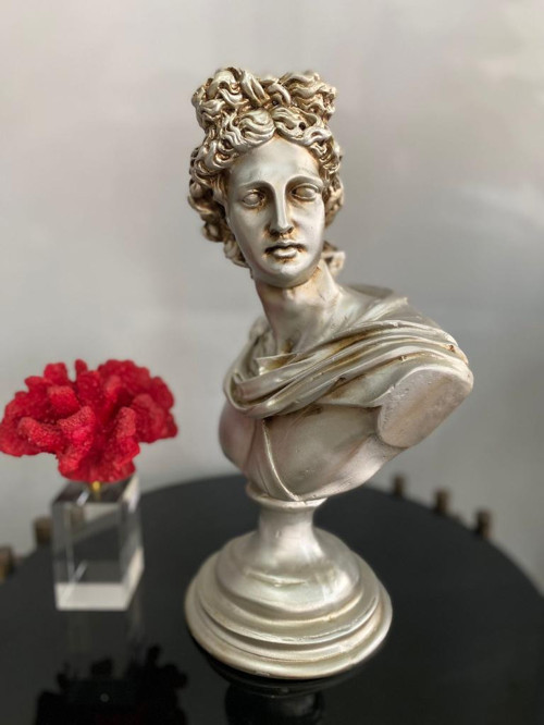 Apollo Büst Büyük Boy Heykel