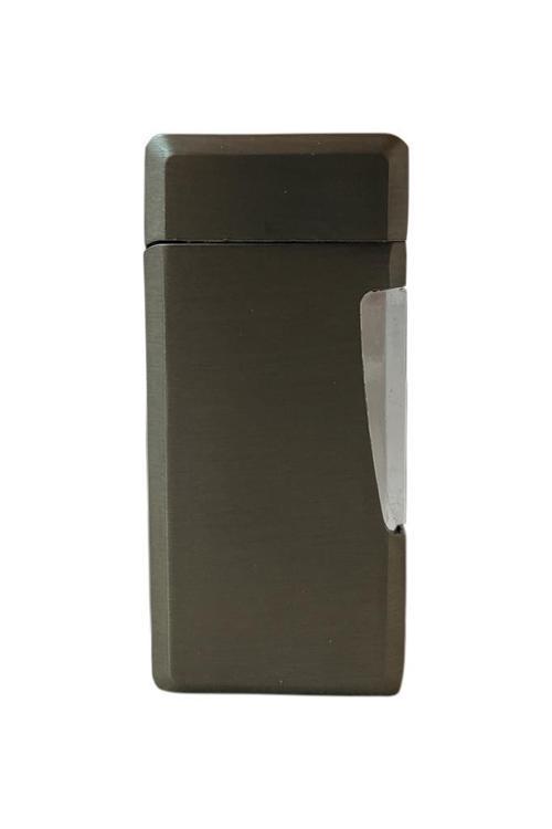 Tek Torch Pürmüz/Mum Alev Gunmetal Puro Çakmağı