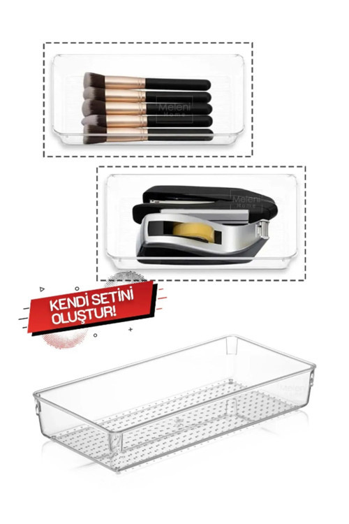 Çekmece İçi Aksesuar Takı Ve Makyaj Punto Organizeri I Drawer Organizer (30,5X15X5)