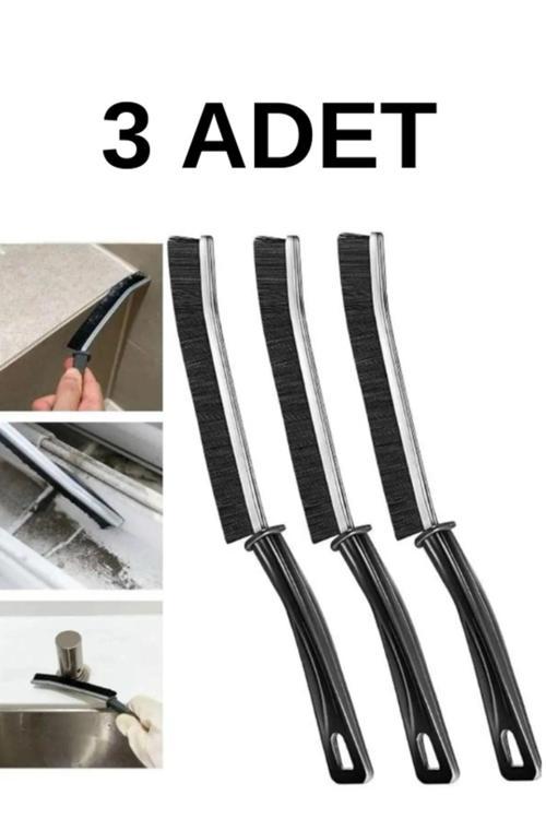 3 Adet Çok Amaçlı Kullanım Multi Temizleme Fırçası
