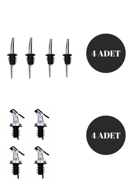 8 Adet Yağdanlık Tıpa;4 Adet Çelik Tıpa+4 Adet Plastik Tıpa