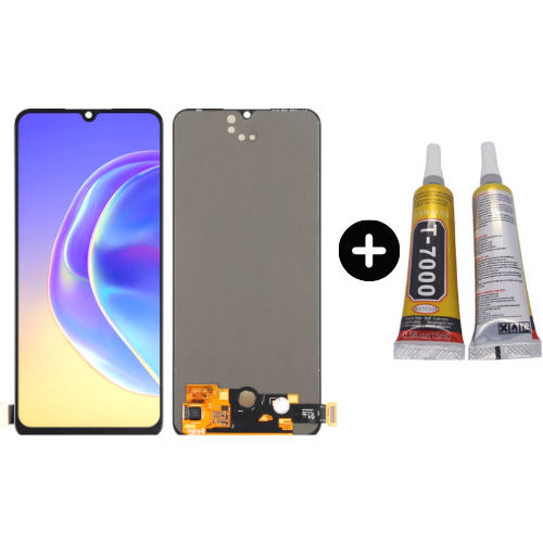 Vivo V21e Uyumlu  Servis Lcd Ekran Dokunmatik + B7000