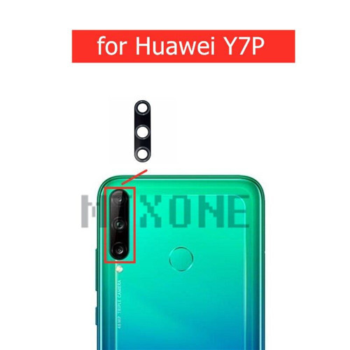 Huawei Y7P 2020 Arka Kamera Camı (Çıtasız Sadece Cam)