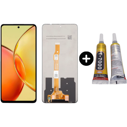 Vivo Y36 Uyumlu  Servis Lcd Ekran Dokunmatik + B7000