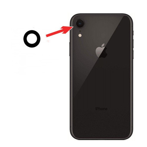 İphone XR Arka Kamera Camı (Sadece Çıtasız Kamera CAMI)