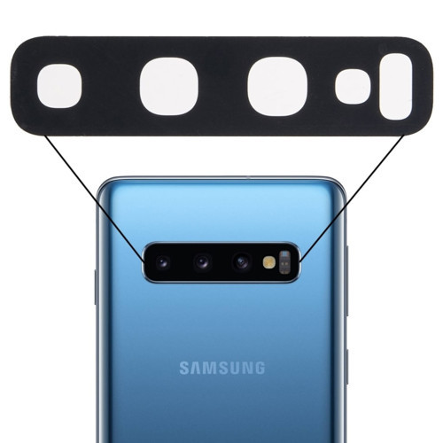 Samsung G975 S10 Plus Arka Kamera Camı ( Çıtasız Sadece Cam)