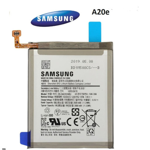 Samsung A20 E A202 Batarya Pil + Tamir Seti