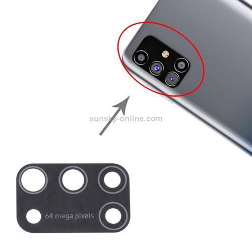 Samsung M317 M31S Arka Kamera Camı ( Çıtasız Sadece Cam)