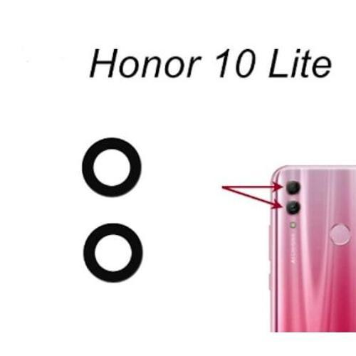 Huawei Honor 10 Lite Arka Kamera Camı (Çıtasız Sadece Cam)