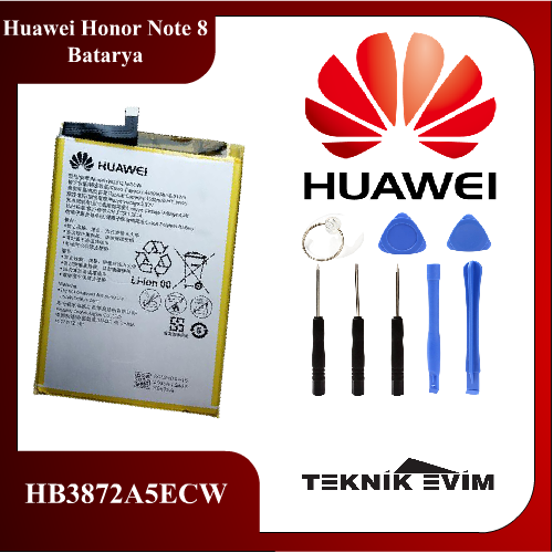 Huawei Honor Note 8 Batarya Pil Hb3872A5Ecw