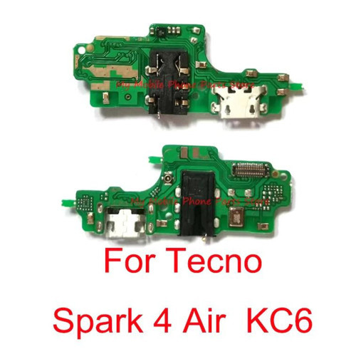 Tecno Spark 4 Air Şarj Soket Mikrofon Kulaklık Bordu Flexi