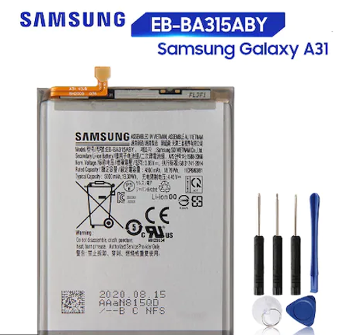 Samsung A31Sa315 Batarya Pil Tamir Seti