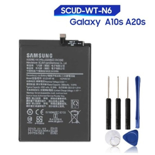 Samsung A10 S A107 Batarya Pil + Tamir Seti
