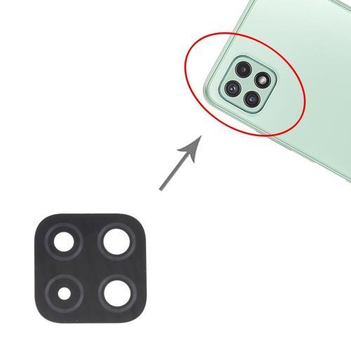 Samsung A225 A22 4F Arka Kamera Camı (Çıtasız Sadece Cam)
