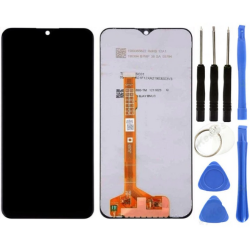 Vivo Y15 Uyumlu Servis Lcd Ekran Dokunmatik + Tamir Seti