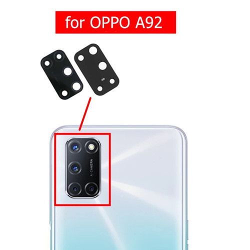 Oppo A92 Arka Kamera Camı (Çıtasız Sadece Cam)