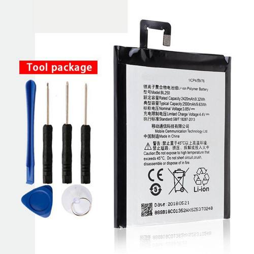 Lenovo Vibe S1 Bl250 Batarya Pil + Tamir Seti