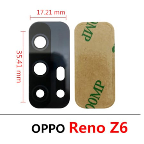 Oppo Reno Z6 Arka Kamera Camı (Çıtasız Sadece Cam)