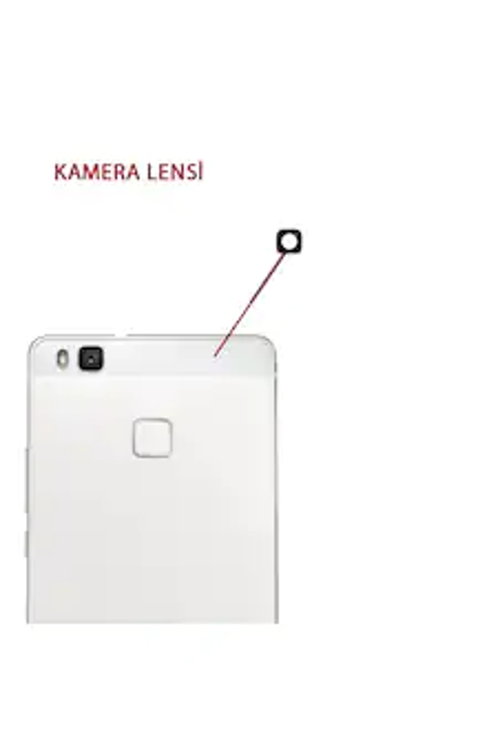 Huawei P9 Lite Arka Kamera Camı Lensi (Çıtasız Sadece Cam)