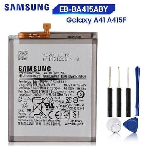 Samsung A41 A415 Batarya Pil + Tamir Seti