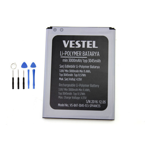 Vestel V5580 Batarya Pil Tamir Seti