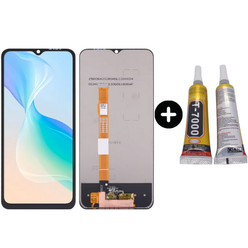 Vivo Y33 Uyumlu  Servis Lcd Ekran Dokunmatik + B7000