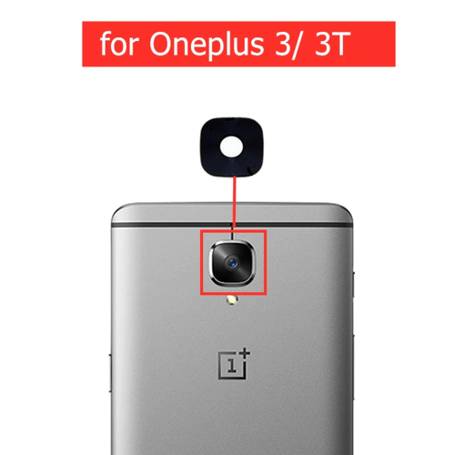 Oneplus 3T Arka Kamera Camı Lensi (Çıtasız Sadece Cam)