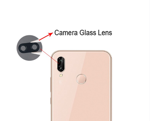 Huawei Nova 3E Arka Kamera Camı Lensi (Çıtasız Sadece Cam)
