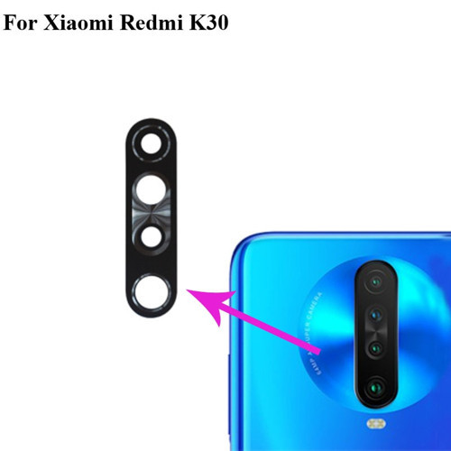 Xiaomi Redmi K30 Arka Kamera Camı (Çıtasız Sadece Cam)