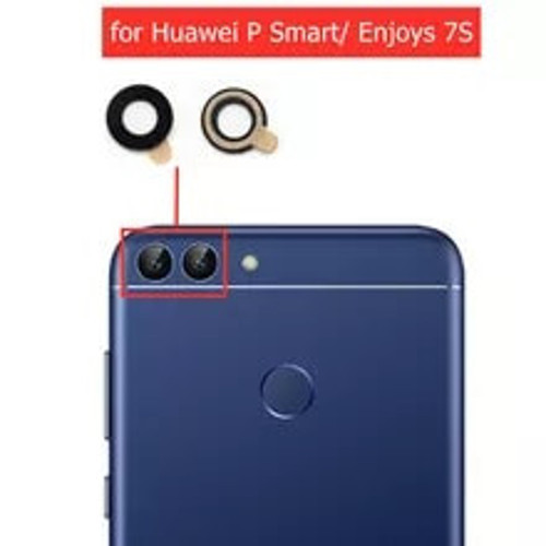 Huawei P Smart 2018 Arka Kamera Camı (Çıtasız Sadece Cam)