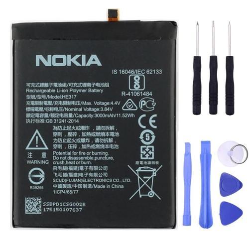 Nokia 6 Pil Batarya ve Tamir Seti He317