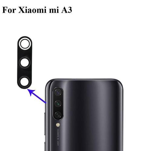 Xiaomi Mi A3 Arka Kamera Camı (Çıtasız Sadece Cam)