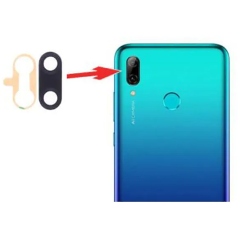 Huawei Y7 Prime 2019 Arka Kamera Camı Lensi (Çıtasız Cam)