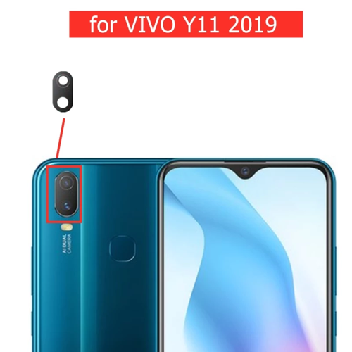 Vivo Y11 2019 Arka Kamera Camı Lensi (Çıtasız Sadece Cam)