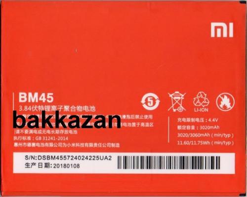 Xiaomi Redmi Note2 Note2 Prime Bm45 Batarya Pil