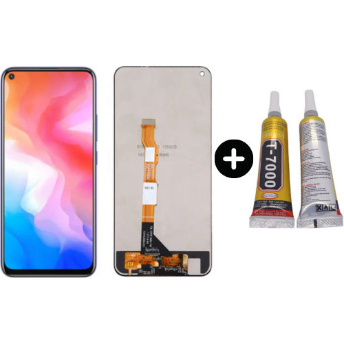 Vivo Y30 Uyumlu  Servis Lcd Ekran Dokunmatik + B7000
