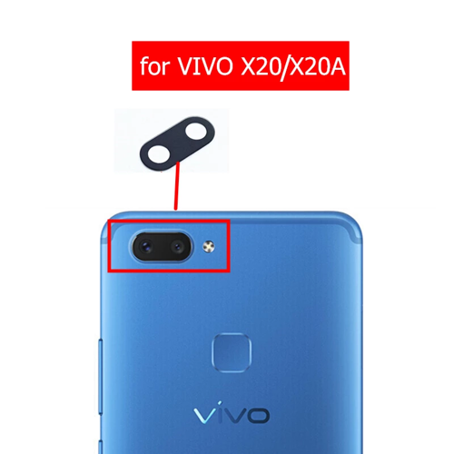 Vivo X20 Plus Arka Kamera Camı Lensi (Çıtasız Sadece Cam)