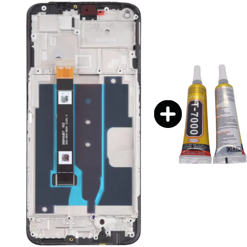 Realme 8 Uyumlu OLED Lcd Ekran Dokunmatik + B7000