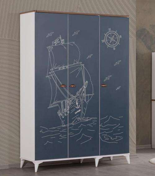 Gardırop, Atlantis 3 Kapaklı Dolap