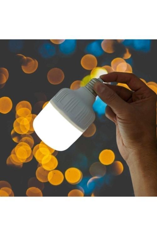 Yl95-0711 7W E27 6500K Beyaz Şarjlı Led Ampul