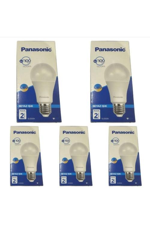 Panasonıc Led Lamba 5 Adet 14W -100W E27 1500 Lümen Beyaz Işık Ampul
